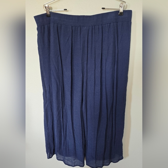 AGB Navy Pants Size 1X - Picture 2 of 4